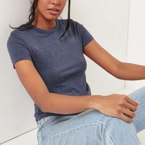 🏁3/$10🏁ARDENE Stretch Cotton Tee, Women/Girls (Blue)- ☑ school uniform